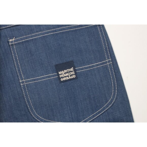 Deadstock Vintage 90s Marithe Francois Girbaud Mens 32 Baggy Denim Jean Shorts - Picture 16 of 16